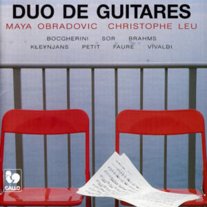 DUO DE GUITARES – MAYA OBRADOVIC – CHRISTOPHE LEU