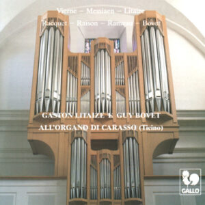 VIERNE – MESSIAEN – RAMEAU – GUY BOVET