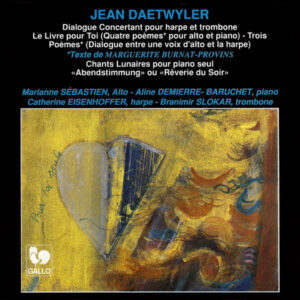 DAETWYLER – MARIANNE SÉBASTIEN – CATHERINE EISENHOFFER – ALINE DEMIERRE-BARUCHET