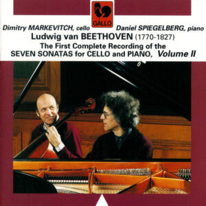 BEETHOVEN : THE SEVEN SONATAS – DIMITRY MARKEVITCH – DANIEL SPIELBERG – Vol. 2