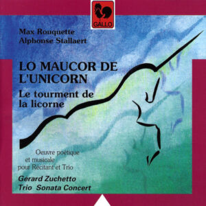 MAX ROUQUETTE & ALPHONSE STALLAERT : LE TOURMENT DE LA LICORNE