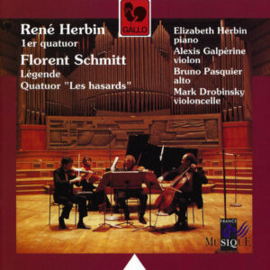 HERBIN – SCHMITT – ELIZABETH HERBIN – ALEXIS GALPÉRINE – BRUNO PASQUIER – MARK DROBINSKY