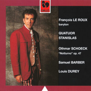 SCHOECK – BARBER – DUREY – QUATUOR STANISLAS