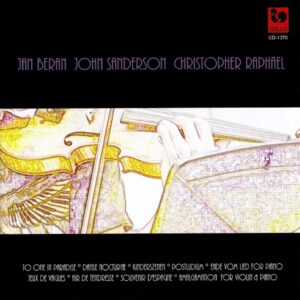 JAN BERAN – JOHN SANDERSON – CHRISTOPHER RAPHAEL