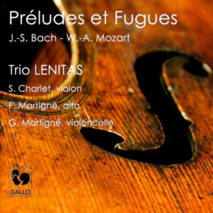 MOZART – BACH – TRIO LENITAS