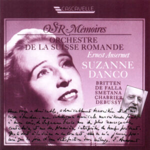 BRITTEN : LES ILLUMINATIONS OP. 18 – FALLA : 7 CANCIONES POPULARES ESPAÑOLAS – SUZANNE DANCO – ORCHESTRE DE LA SUISSE ROMANDE – ERNEST ANSERMET