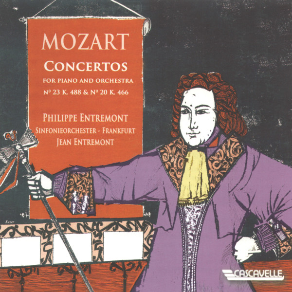 Mozart - Piano Concerto K. 488 & K. 466 - Philippe Entremont