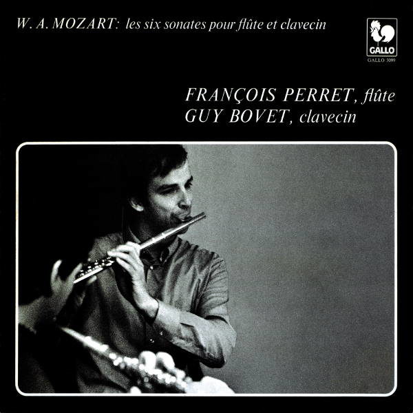 Mozart. 6 Sonatas for Flute and Harpsichord - François Perret - Guy Bovet