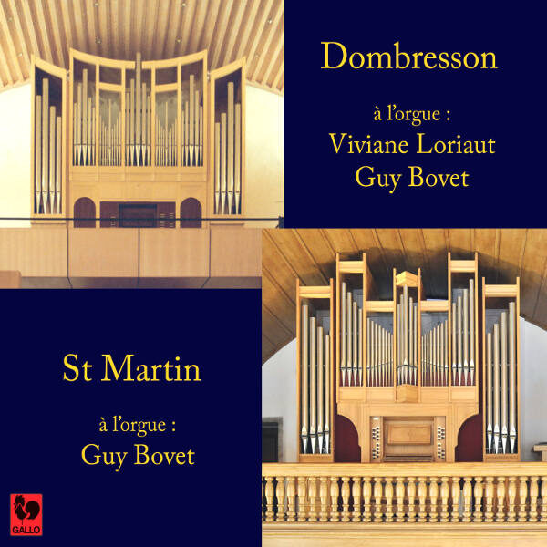 Bach : Organ Concerto in D Minor, Guy Bovet & Viviane Loriaut, Organ of Dombresson and St Martin