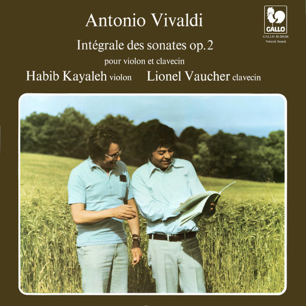 Antonio VIVALDI: 12 Violin Sonatas, Op. 2 - Habib Kayaleh, violon - Lionel Vaucher, clavecin.