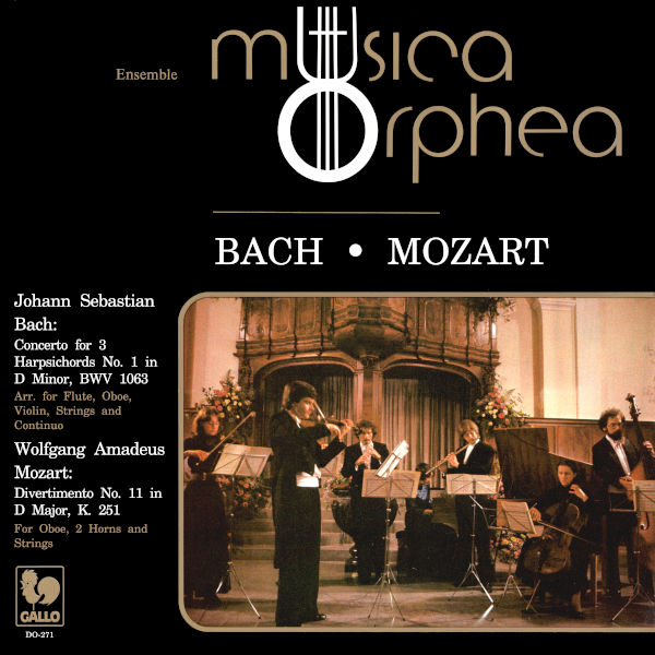Bach: Concerto for 3 Harpsichords, BWV 1063 - Mozart: Divertimento No. 11 in D Major, K. 251 - Ensemble Musica Orphea