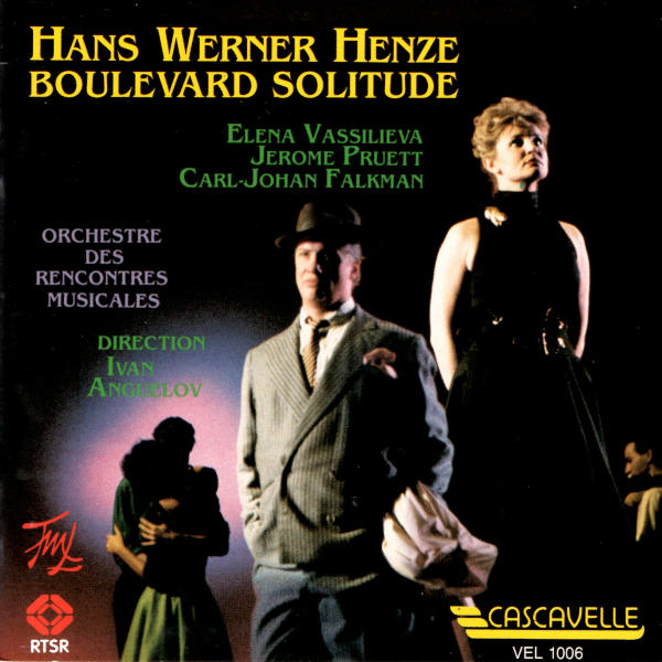 Hans Werner Henze: Boulevard Solitude (Live) - Elena Vassilieva - Jérôme Pruett - Carl-Johann Falkman - Orchestre des Rencontres Musicales.