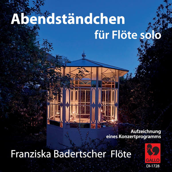 Abendständchen für Flöte solo - Franziska Badertscher s’investit aussi bien dans le répertoire classique de la flûte que dans la musique contemporaine et expérimentale.